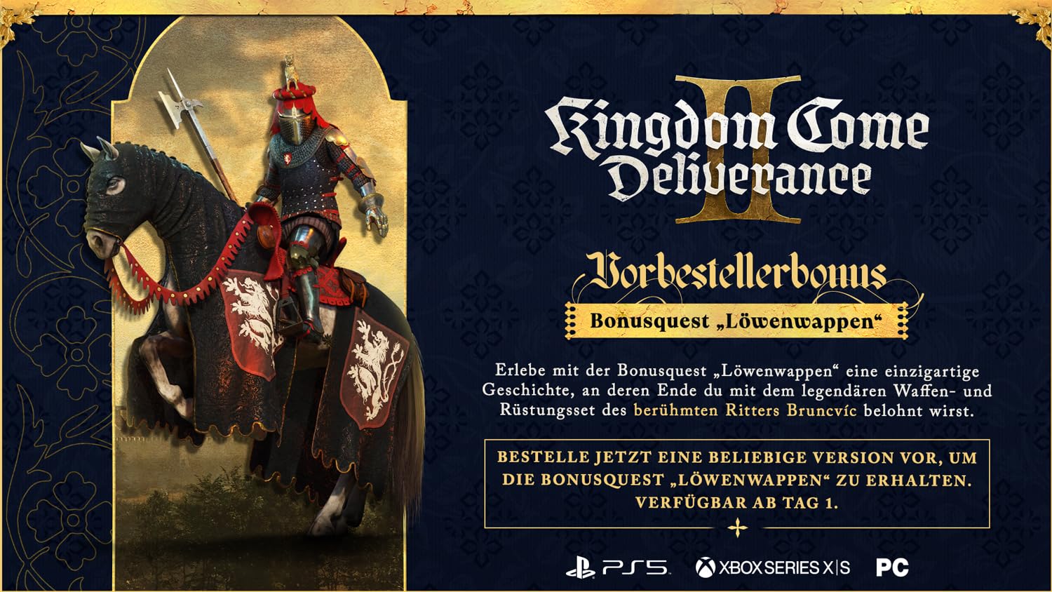 Kingdom Come Deliverance II Day One Edition (PlayStation 5)