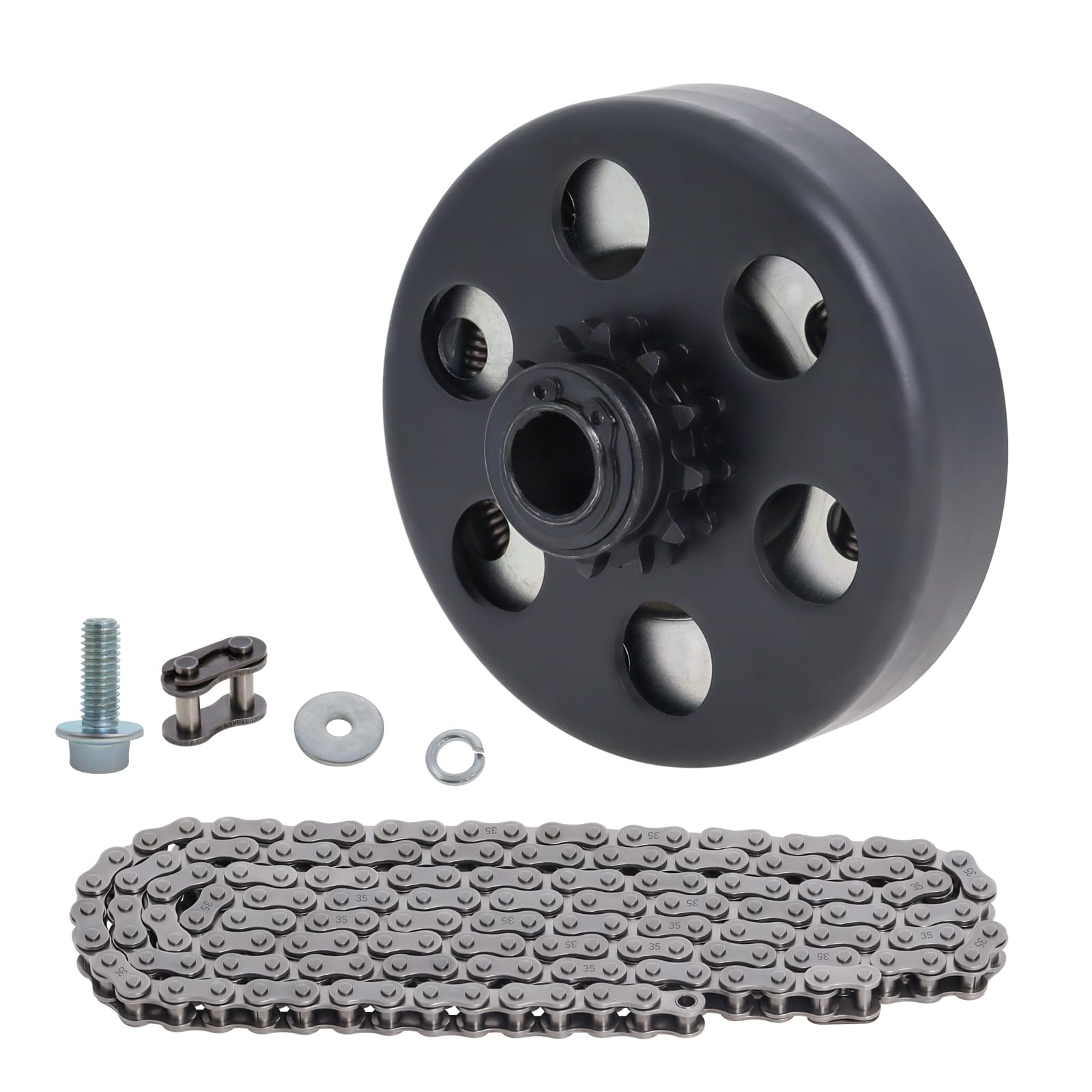 Mini Bike Go Kart Clutch 5/8 Centrifugal Clutch Set Bore