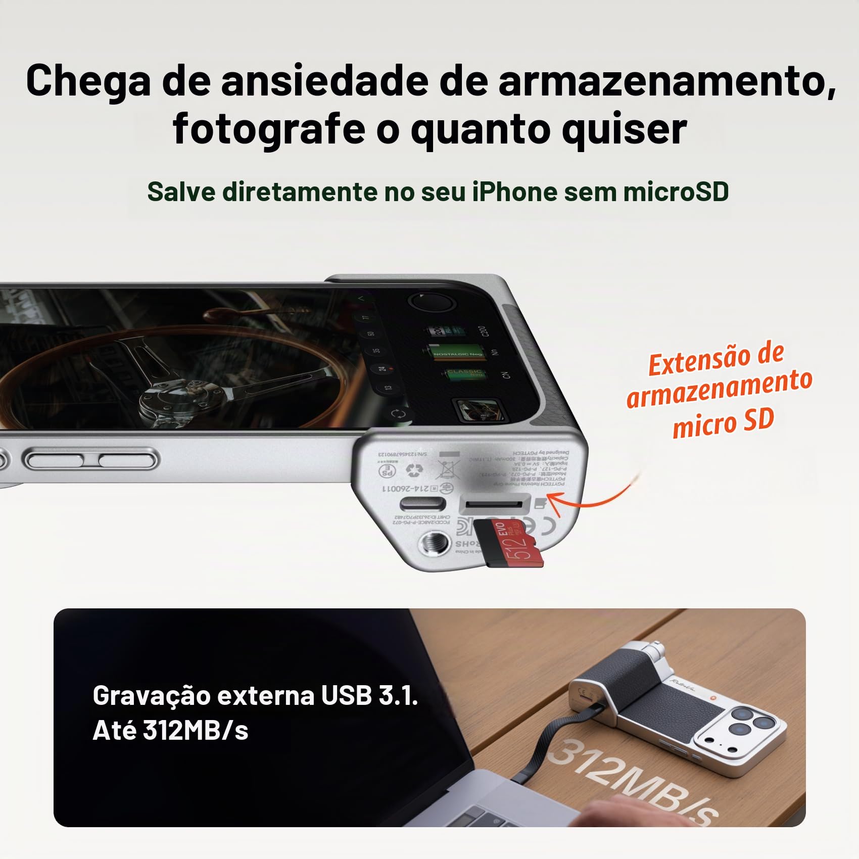 PGYTECH RetroVa All-in-one Conjunto de presente definitivo para