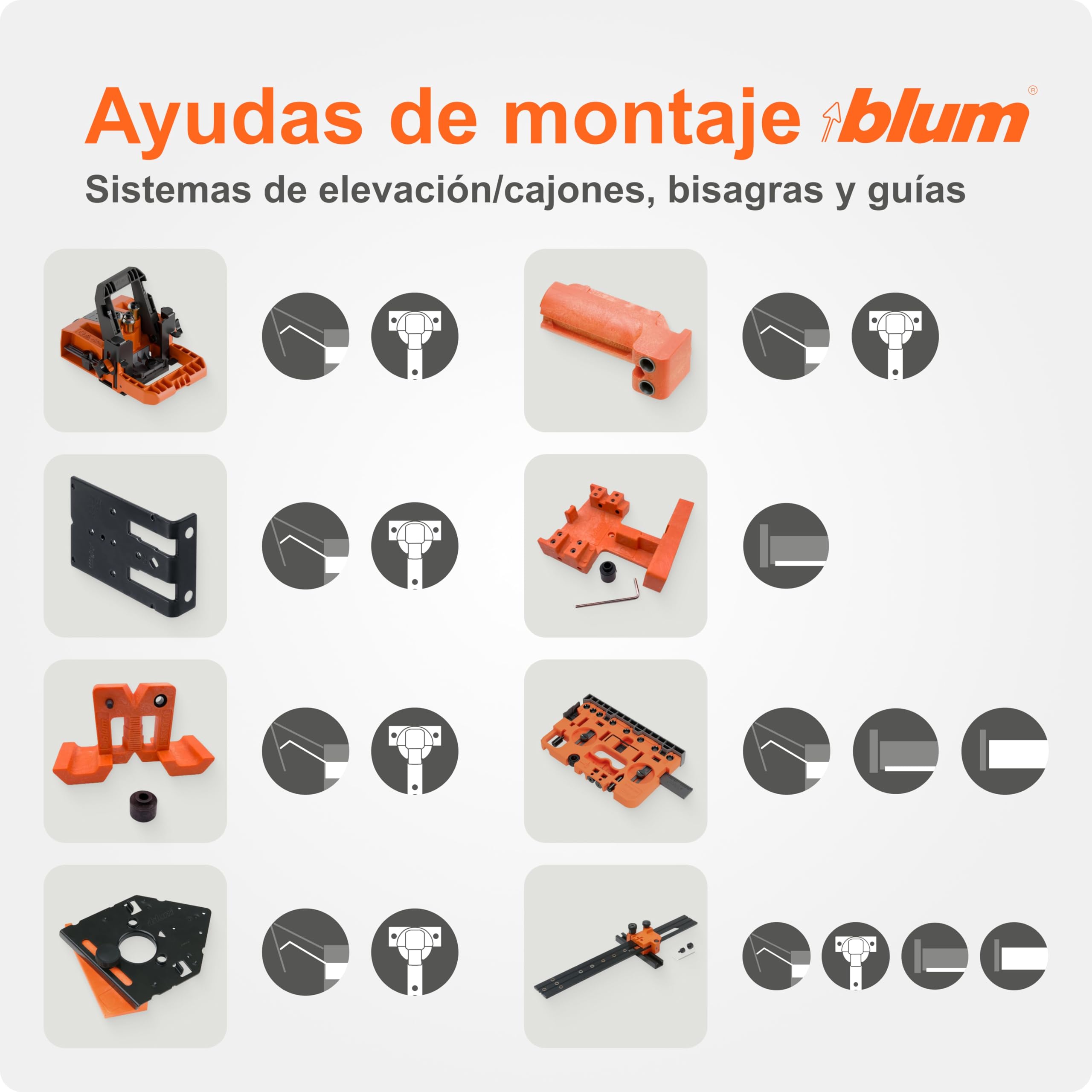 BLUM 3280079 - Calibre de perforación