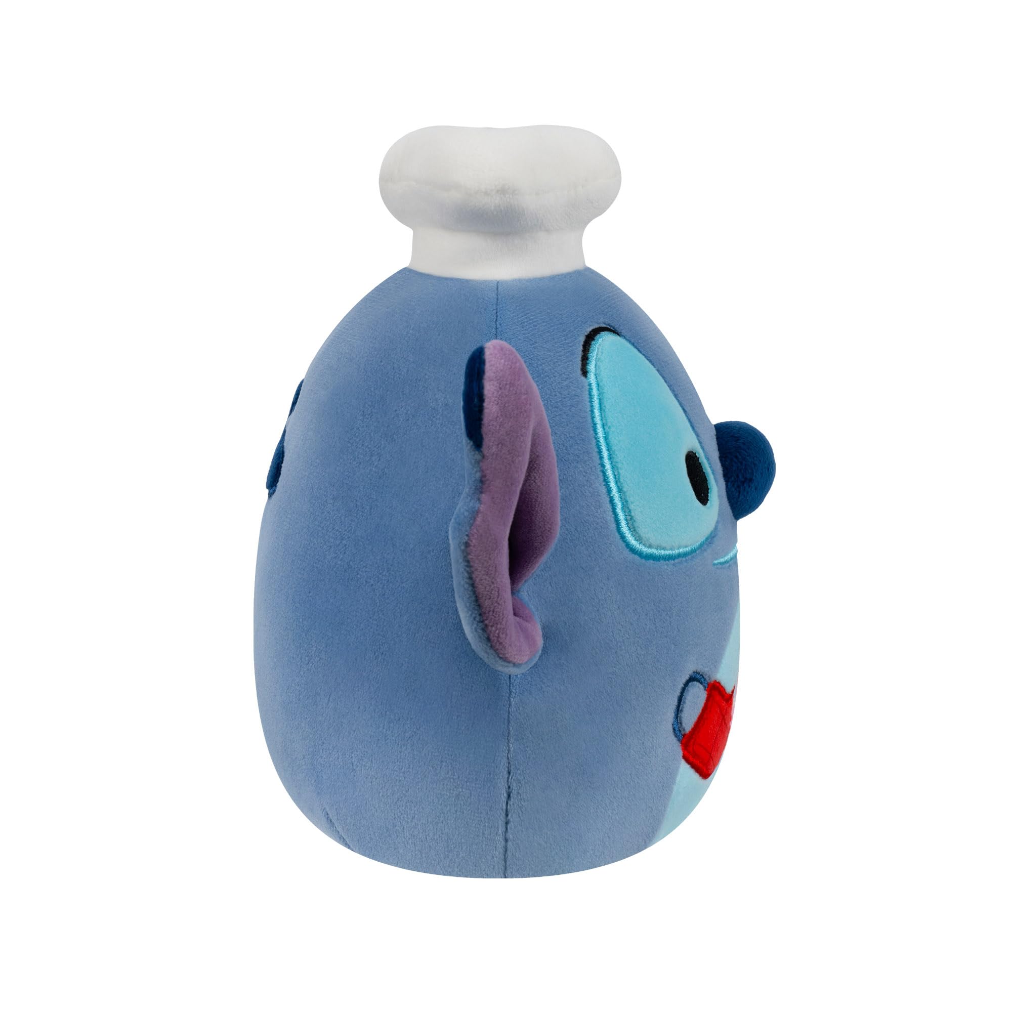 Squishmallows Original 8-Inch Disney Chef Stitch with Cake Plush, Multicolor - Image 3