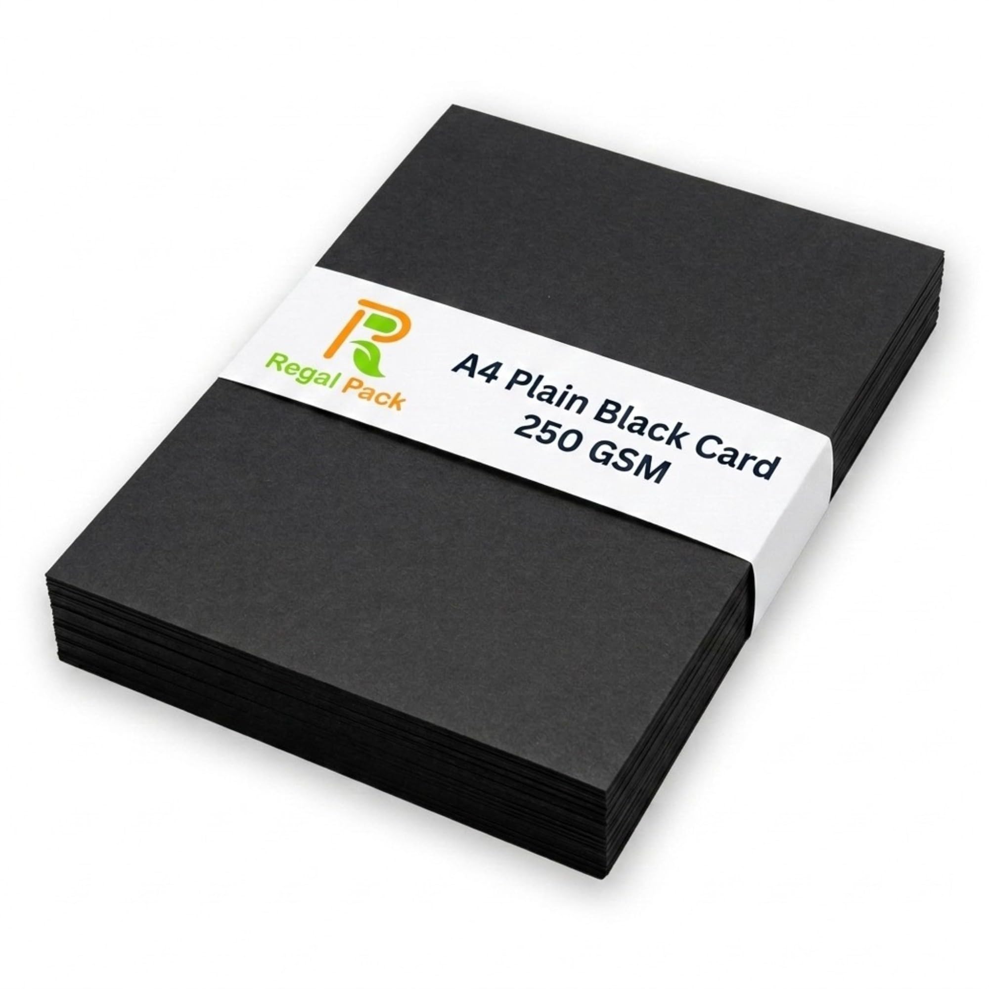 1000 Sheets A4 Plain 250 GSM Card, Cardstock - in Assorted Colours, Red, Green, White, Blue & Black | Sturdy Card Making & Craft Paper(Black-1000pack)