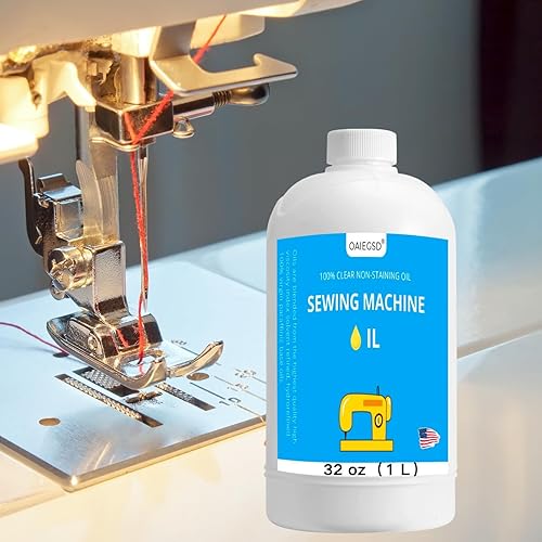 Vista 12 de Kit de aceite y limpieza para máquina de coser de luz fina de 1 oz, incluye aplicador de punta de aguja y cepillo de doble extremo, aceite