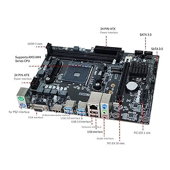 Amazon.com: A520 M ATX Motherboard, Channel DDR4 Memory
