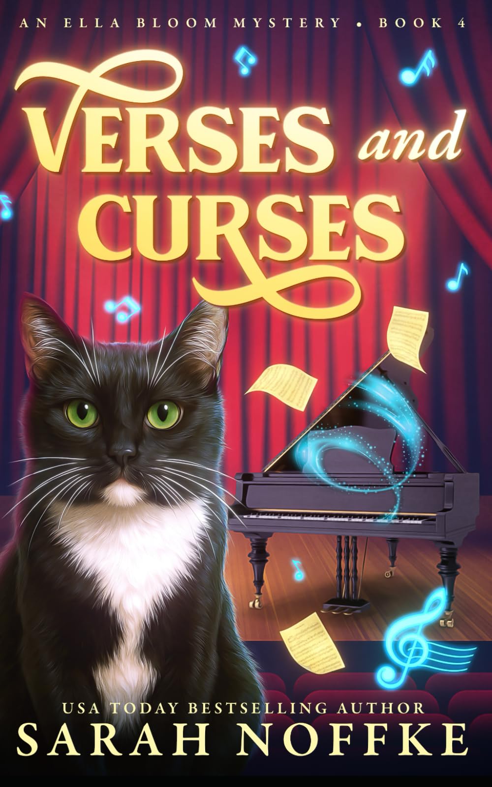 Verses and Curses: A Paranormal Cozy Mystery (Ella Bloom Mysteries)