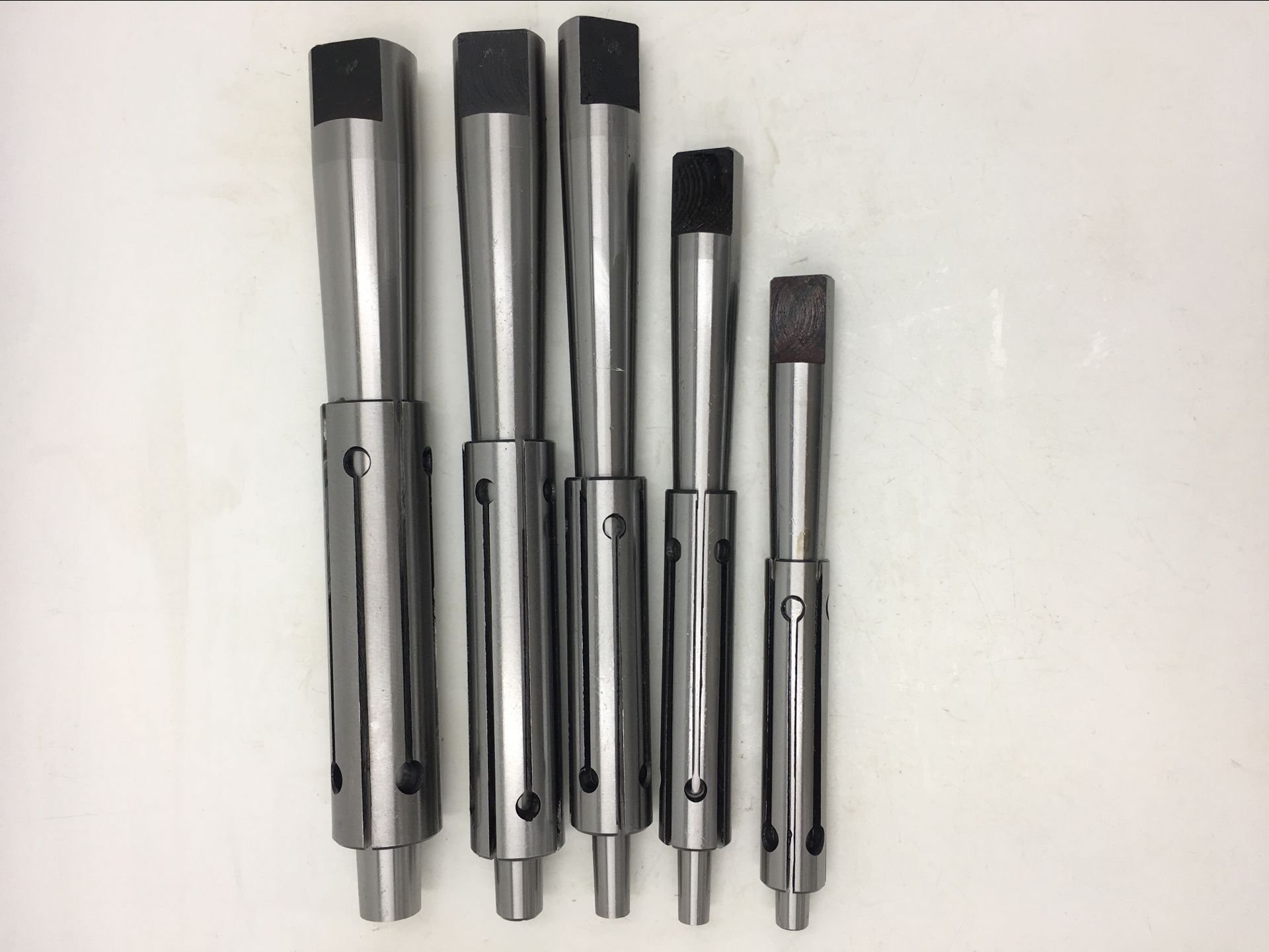 Almhs Präzisions-Spreizdorn-Set, 1,27 cm - 2,5 cm, 5 Dornen und 5 Hülsen, für Drehmaschinen, aus Eisen, manuell verriegelt