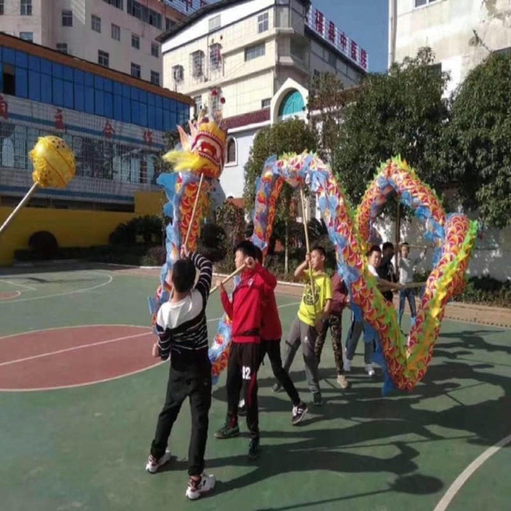 Amazon.com: WZUOPG Chinese Dragon Dance Chinese Style Dragon Dance