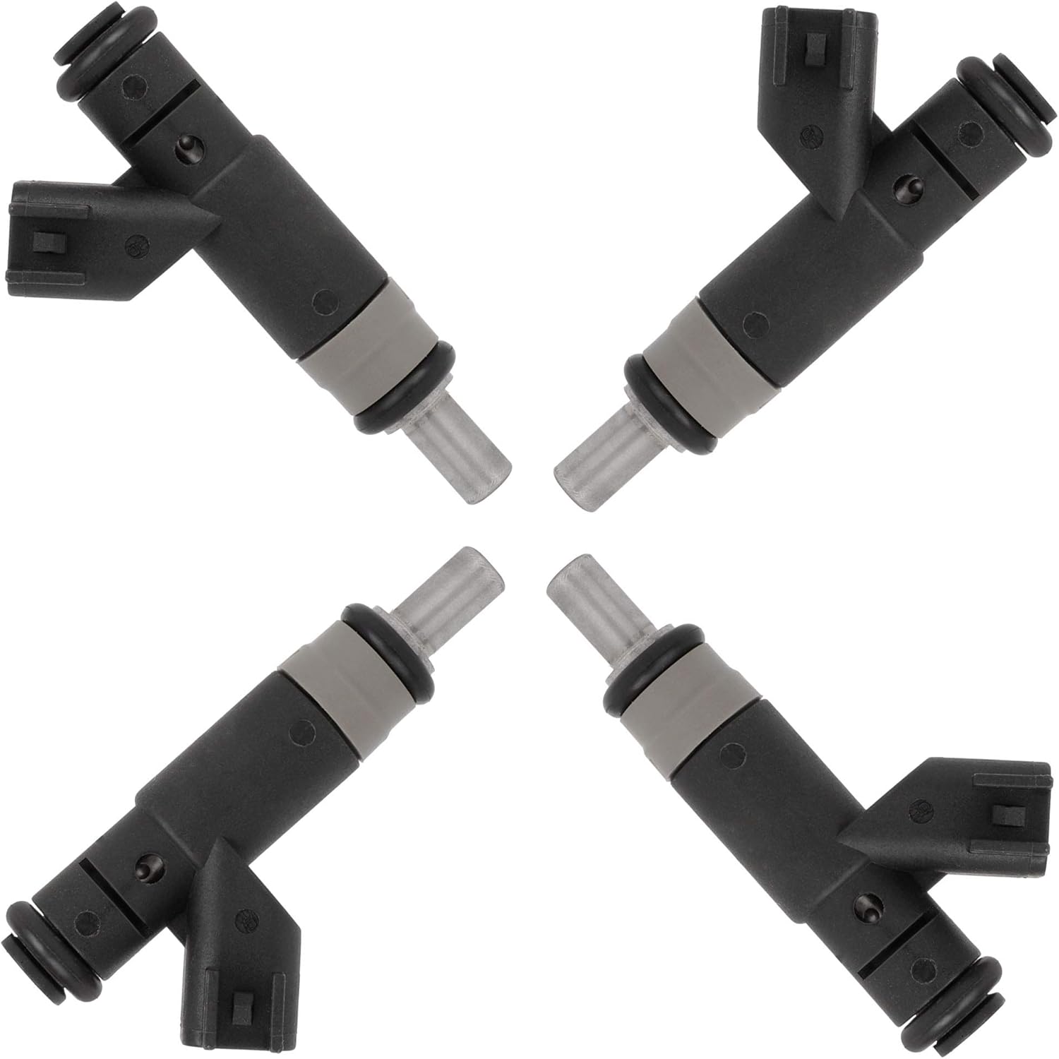 4Pcs Fuel Injectors ANGLEWIDE 4891577AC Fuel Injectors Set