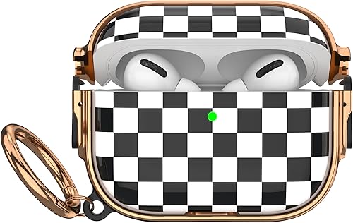 Maxjoy Funda para AirPods Pro de 3ª Generación con Cerradura, Bonita Funda para AirPods Pro 3 con Bloqueo Protectora Rígida para AirPod Pro 3 para