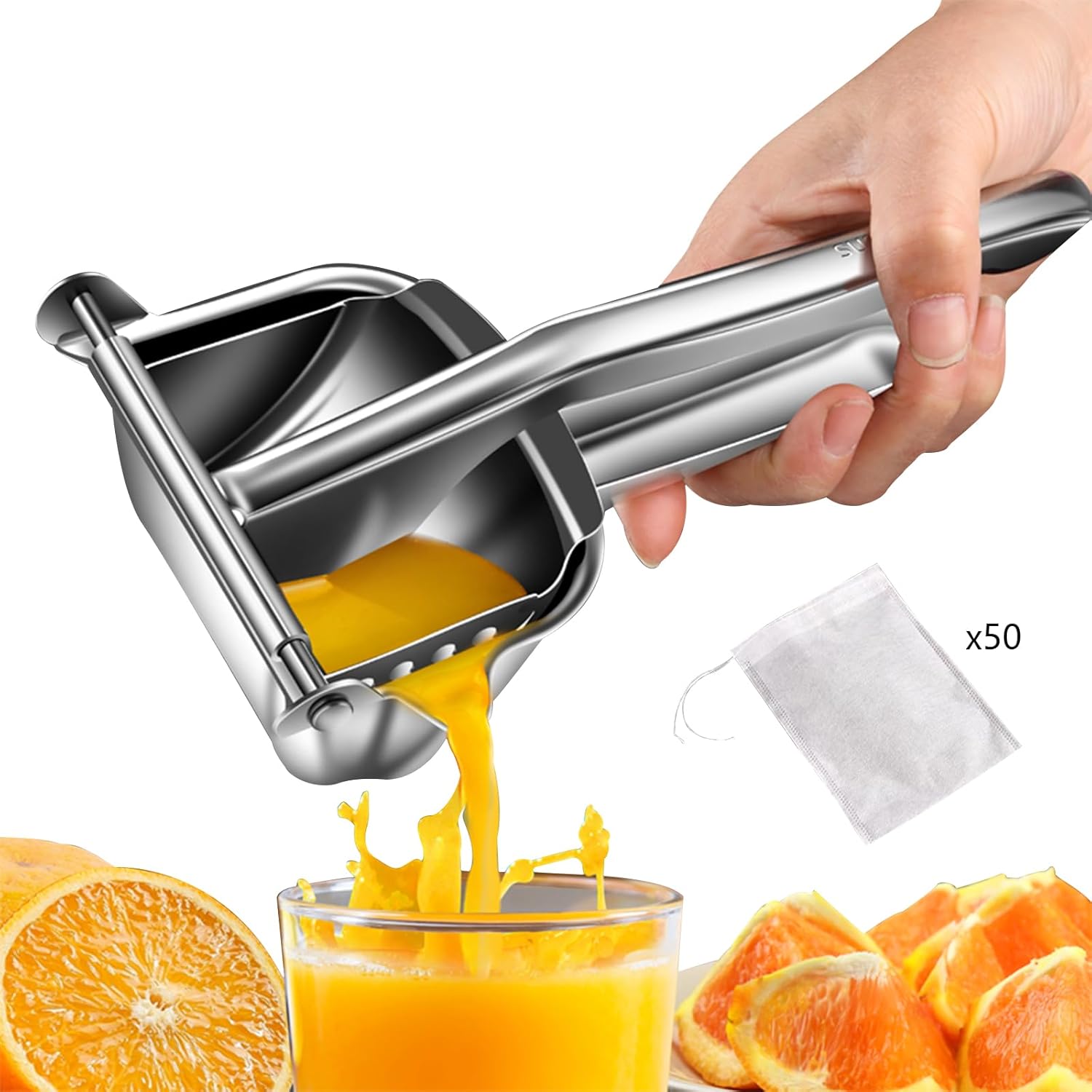 DSPZGU Lemon Squeezer,Fruit Juicer Hand Press,Lime Juicer