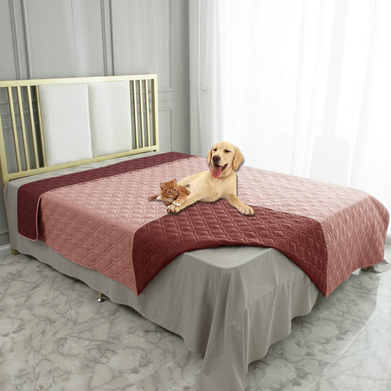 Ameritex Waterproof Dog Bed Cover Pet Blanket for