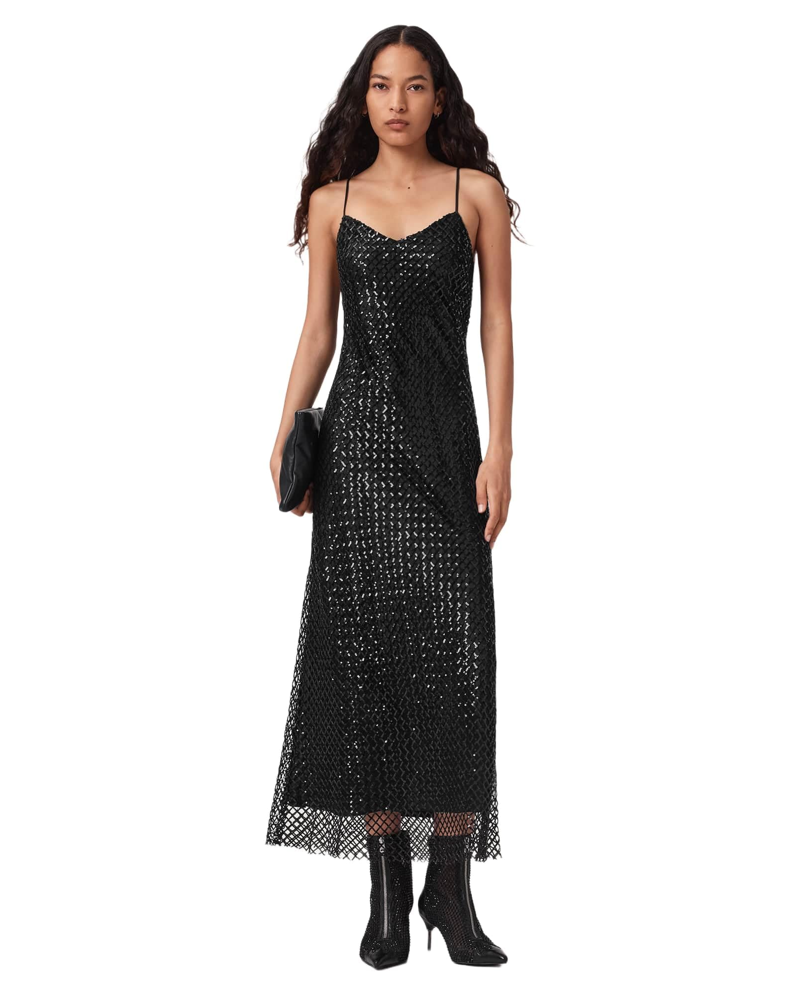 Allsaints Chantelle Dress Vestito Donna