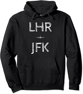Unique Aviation is the most popular airport code Pullover Hoodie