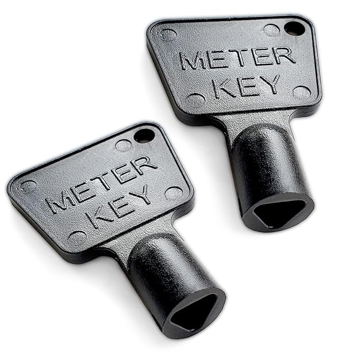 Buy QUERGO® Gas Meter Box Key Triangle Key Electric Meter Key Gas