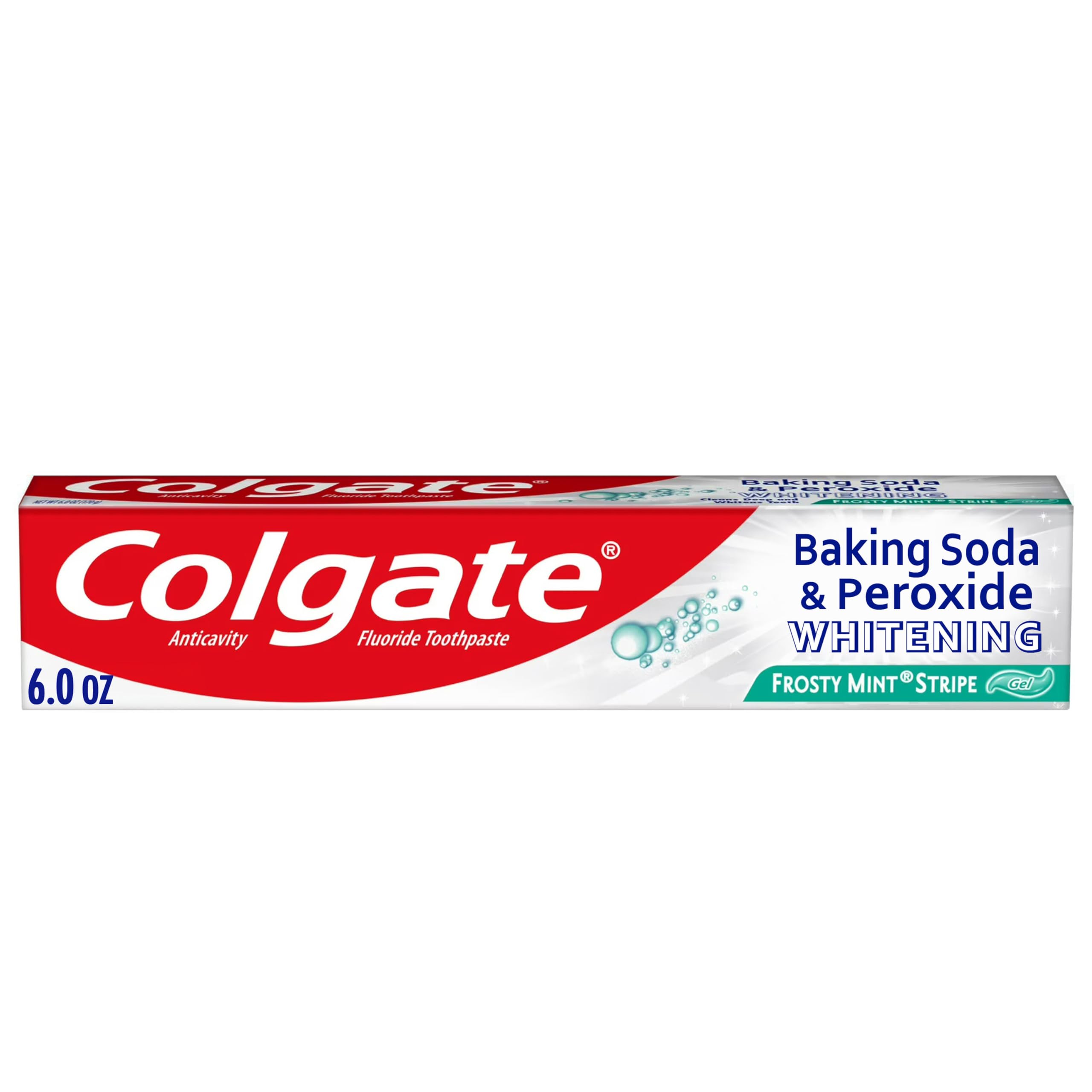 Colgate Baking Soda and Peroxide Whitening Toothpaste Frosty Mint Stripe-image-17