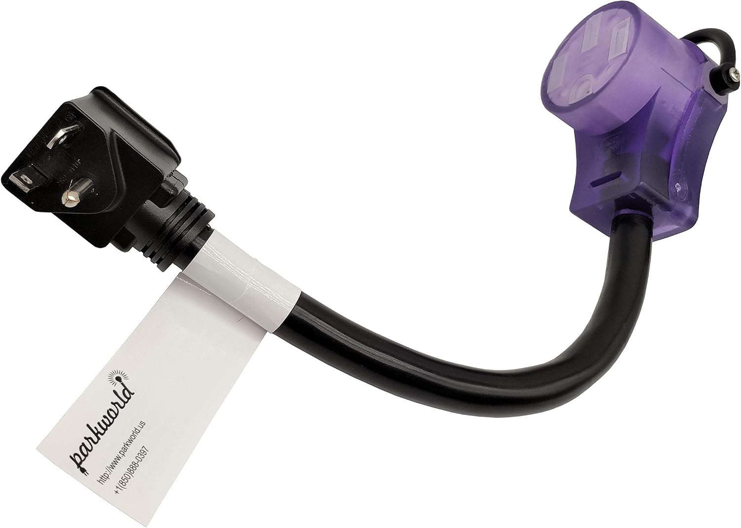 Parkworld 61605 EV Adapter Cord NEMA 5-20P to 14-50R (ONLY for Tesla UMC or Other EV Charging, NOT for RV) 14 inch.