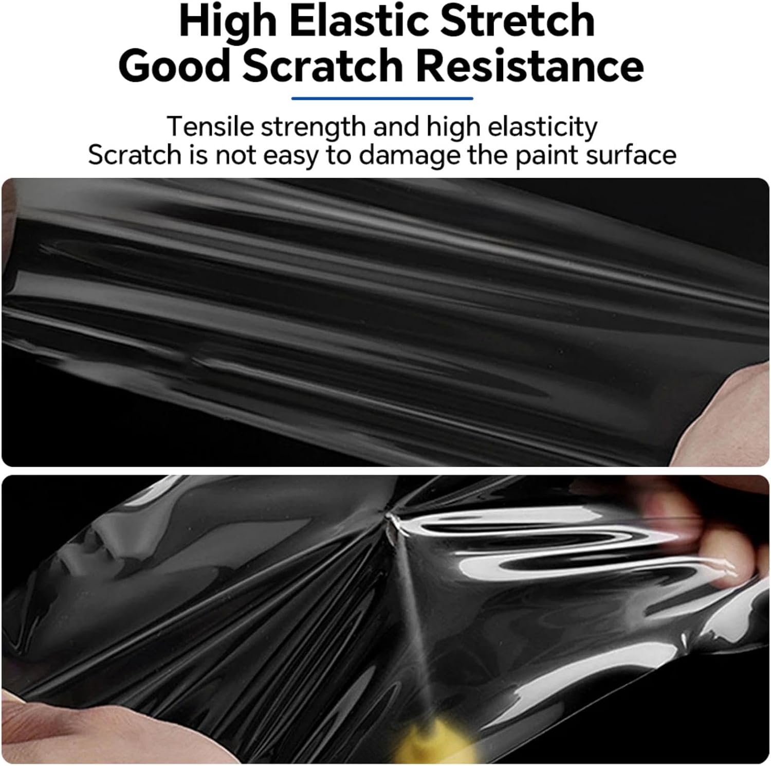 for Tesla Model 3 Highland 2024-2026 Precut Paint Protective Film 8.5 Mil TPU PPF Clear Car HD Scratch Exterior Accessories Custom Fit Shield Guard Tesla Finishing Accessories Front+Hood