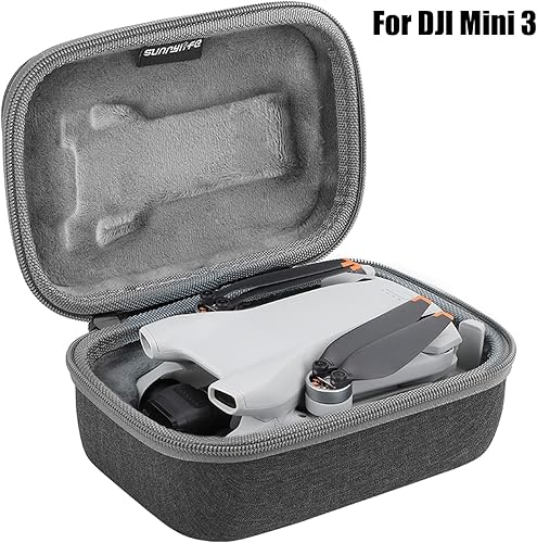 Vista 3 de Anbee Mini 3 Pro Drone Case, caja de almacenamiento de cuerpo y control remoto