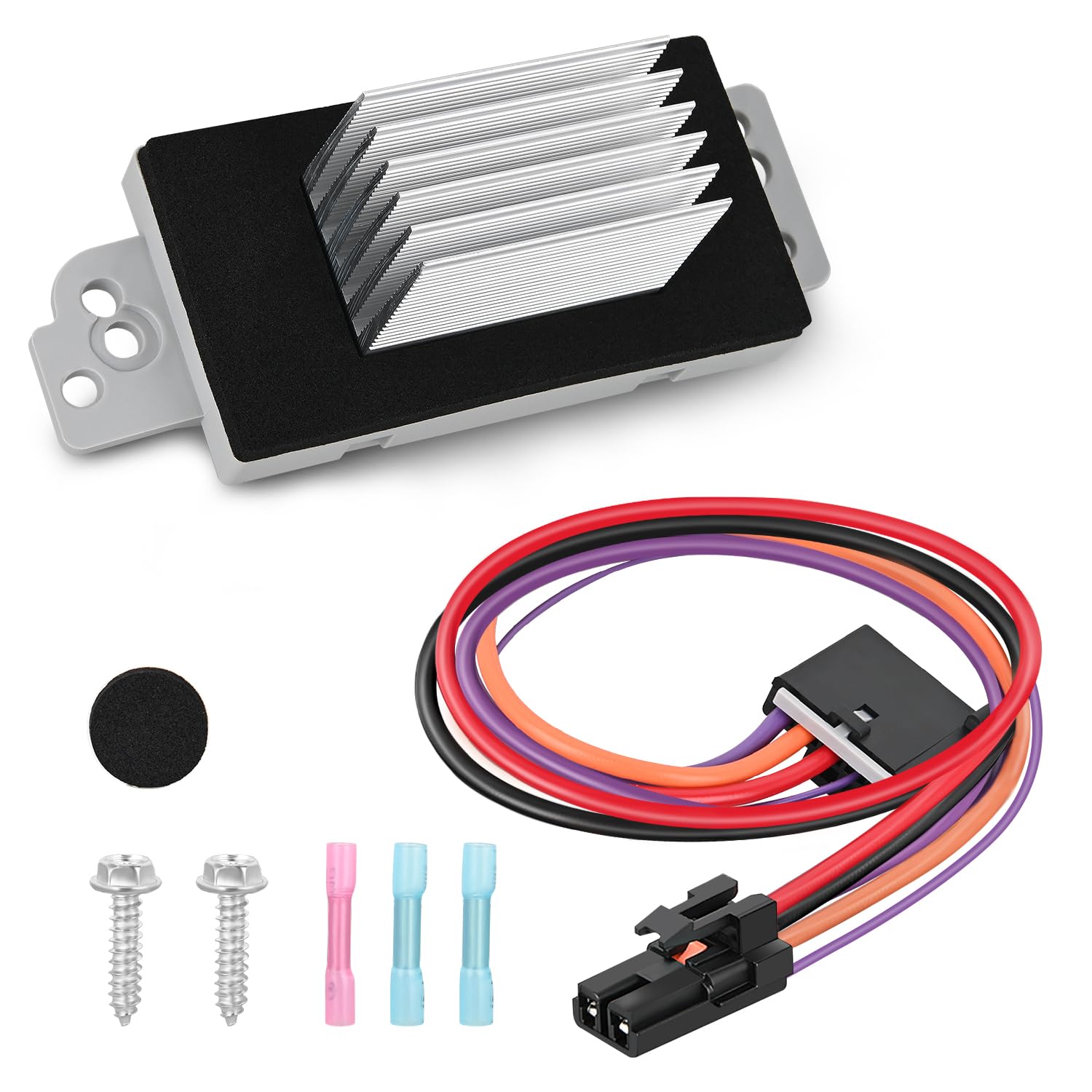 Nilight Blower Motor Resistor for Chevy Silverado 1500 2003–2006 Auto AC