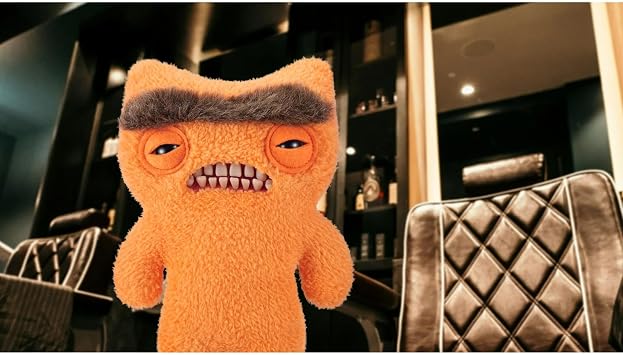 ZURU Fugglers Hairy Fuggs - Funny Ugly Monster Plush Toy - 9 Munk