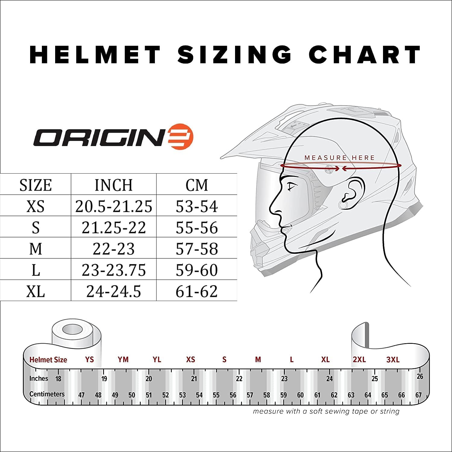 ORIGINE Casco Moto Integrale Casco Vintage Retrò con Visiera ECE