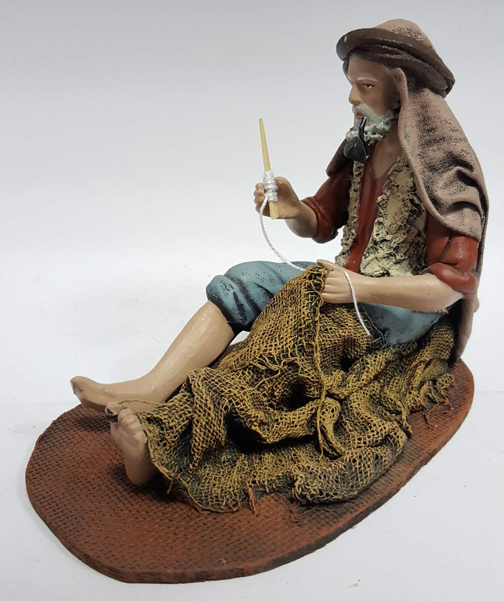 Pastor cosiendo Red, para Figuras de 17 cm
