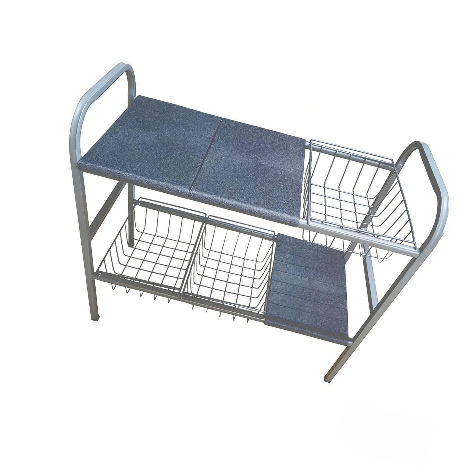 Kaeltsyn Space Saving Expandable Kitchen Shelf with 2 Layers for Efficient Storage of Cookware Kitchen Countertop Planner