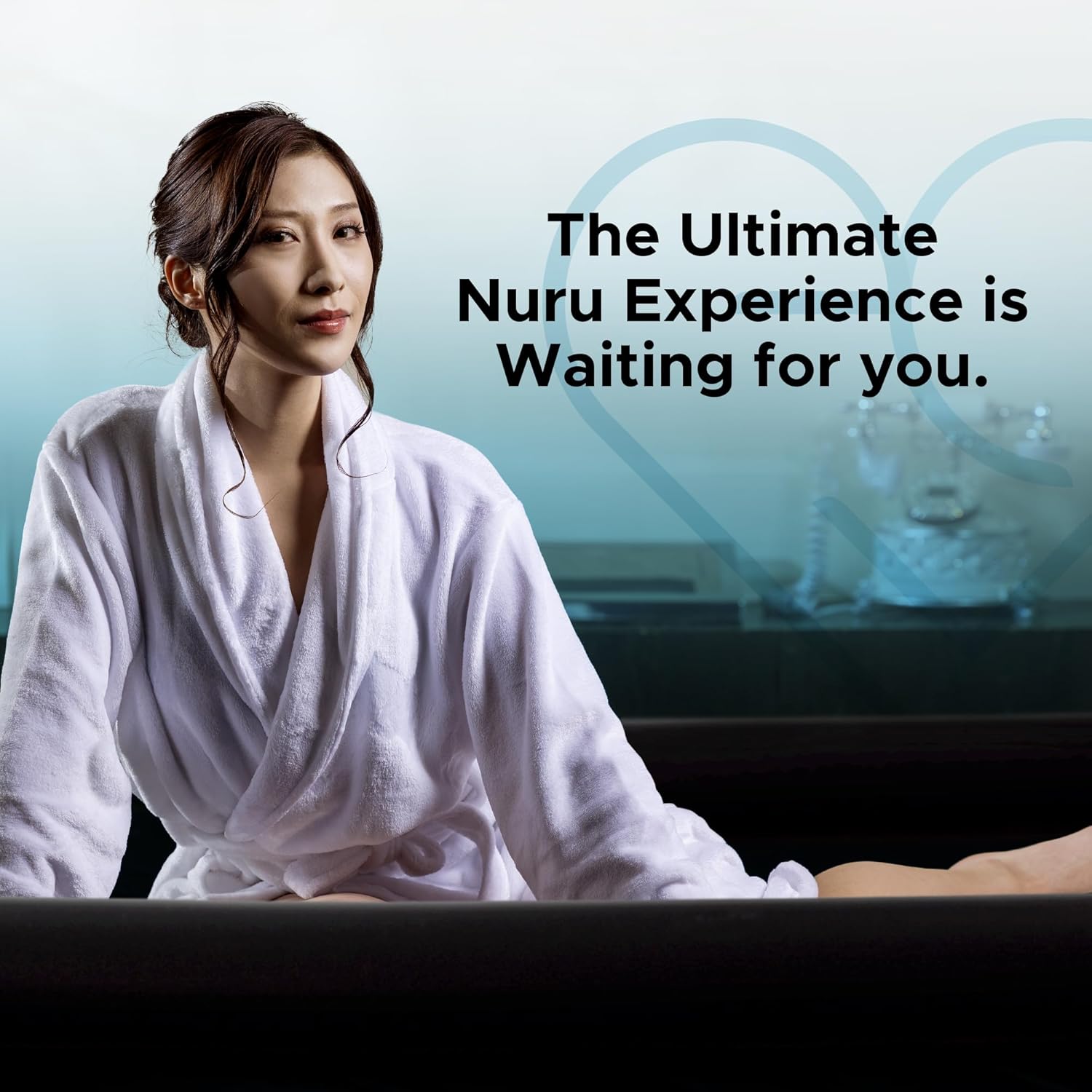 Inflatable Massage Sheet with Inflatable Sides | Black Durable PVC Waterproof | 210 x 156 x 16 cm, 83 x 61 x 6 inches | Protection Against Oil, Water-Based, and Silicone-Based Products