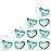 RaZbaby Jollypop Pacifier for Newborns & Up, USA Made, Natural Shaped Orthodontic Binky, Lovingly Shared in NICUs & Hospitals Worldwide, Medical-Grade 100% BPA-Free - 0-3 Months, 10 Pack - Teal