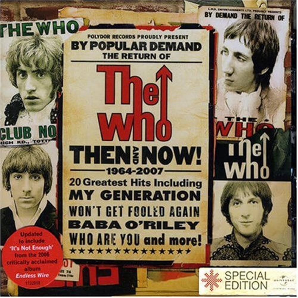The Who - Then and Now! 1964 - 2007 CD Album - Used