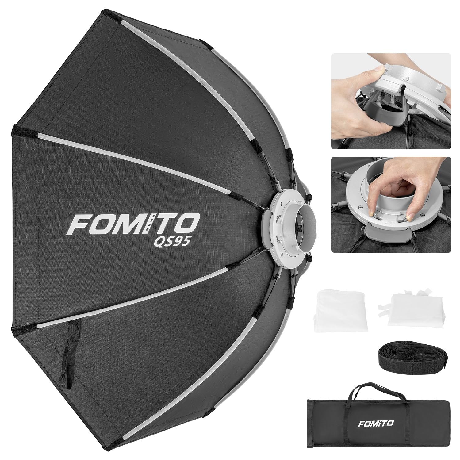 Amazon | FOMITO ソフトボックス 折りたたみ イージーソフトボックス 