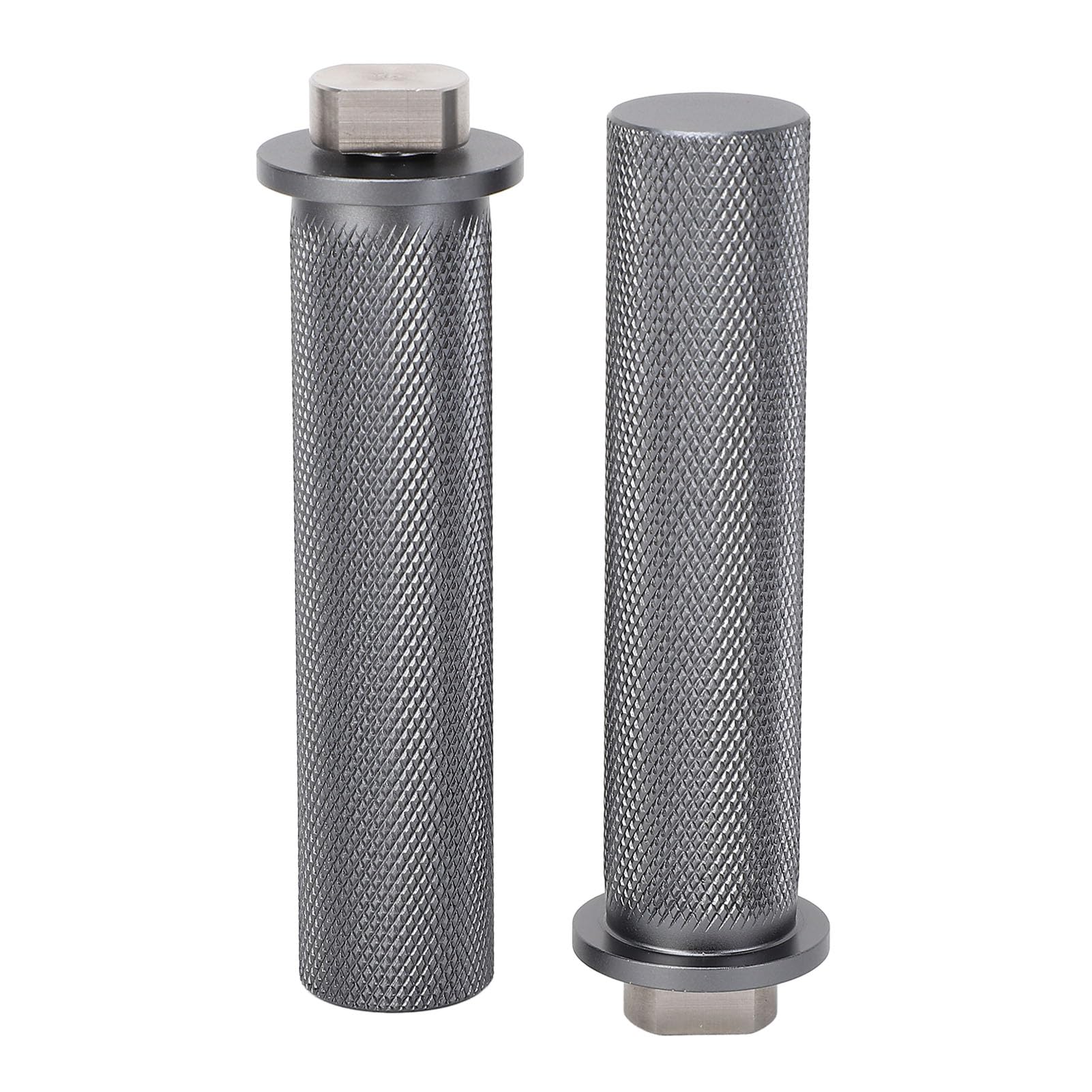 Werkbank-Anschlag 19 Mm Für Mft-Tische, Werkbänke, Aus Aluminiumlegierung, Rutschfeste Pads, Passend Für 3/4-Zoll-Anschlaglöcher, 2Er-Pack