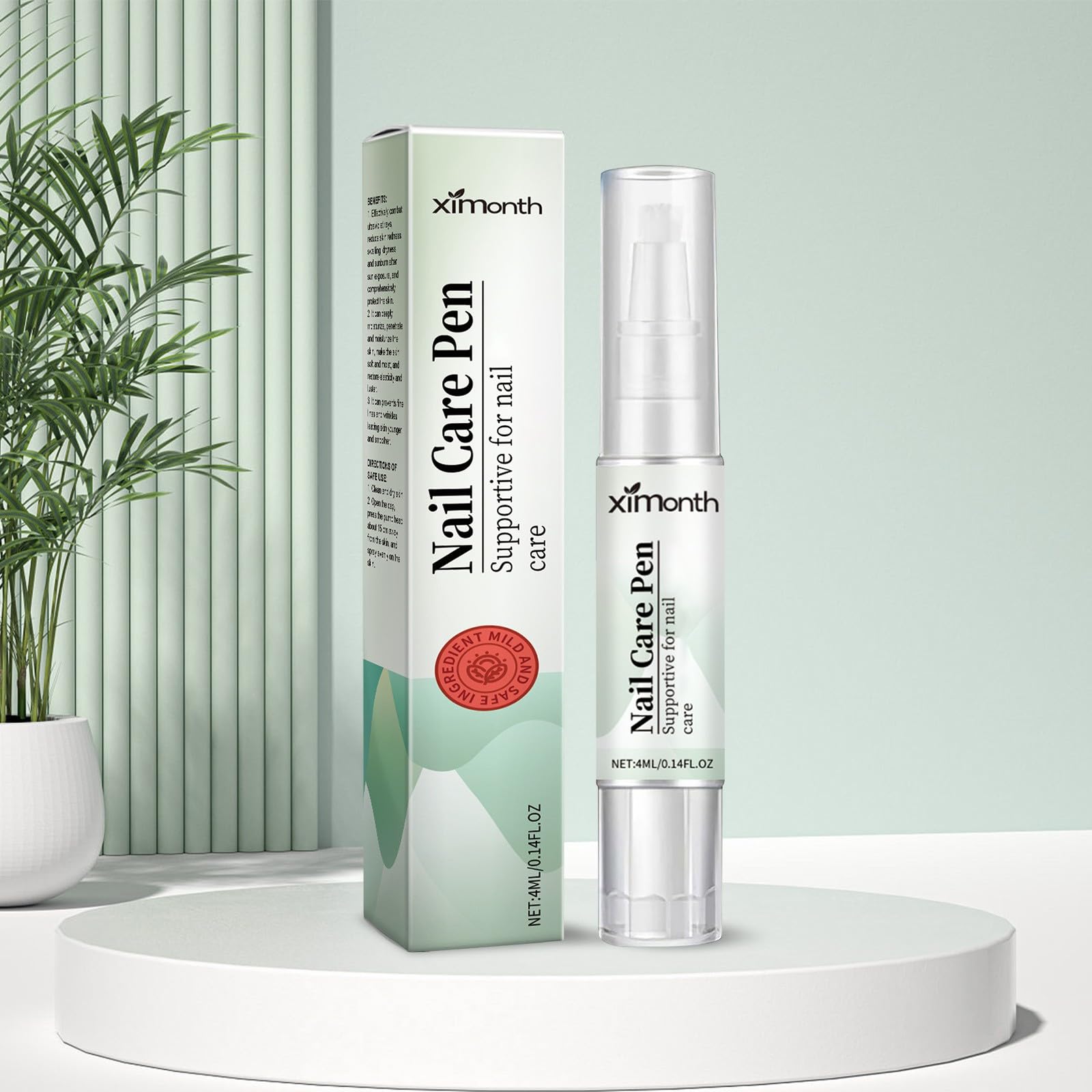 5 Stück Nail Care Pen - Das Original, Nagelpilz Stift, Nail Care Pen Kosmetische Pflege Bei Nagelpilzinfektion, Mit Teebaumöl, Vitamin E & Aloe Vera (5 Stück)
