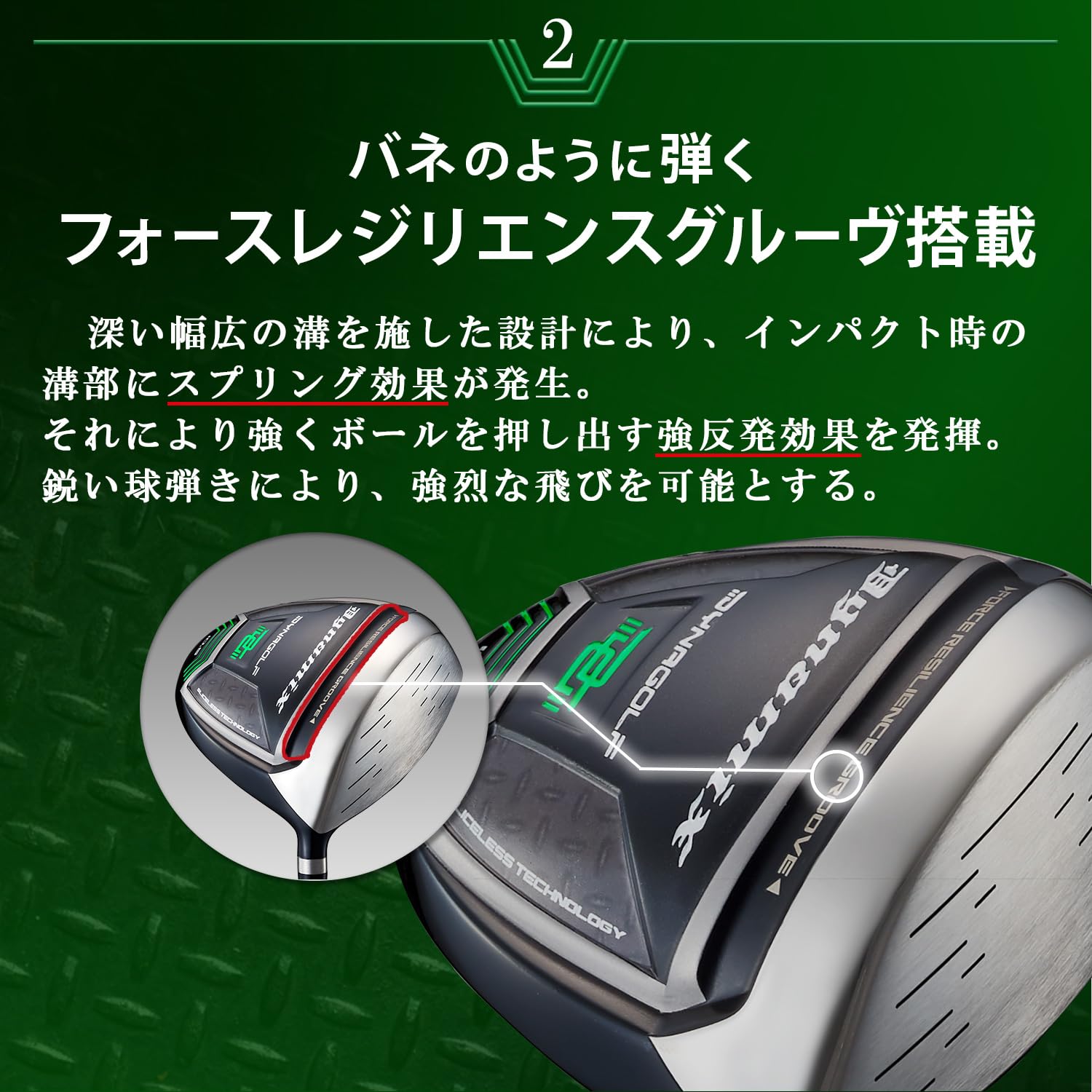 Amazon.co.jp: ダイナゴルフ ルール適合 44インチ ダイナミクス