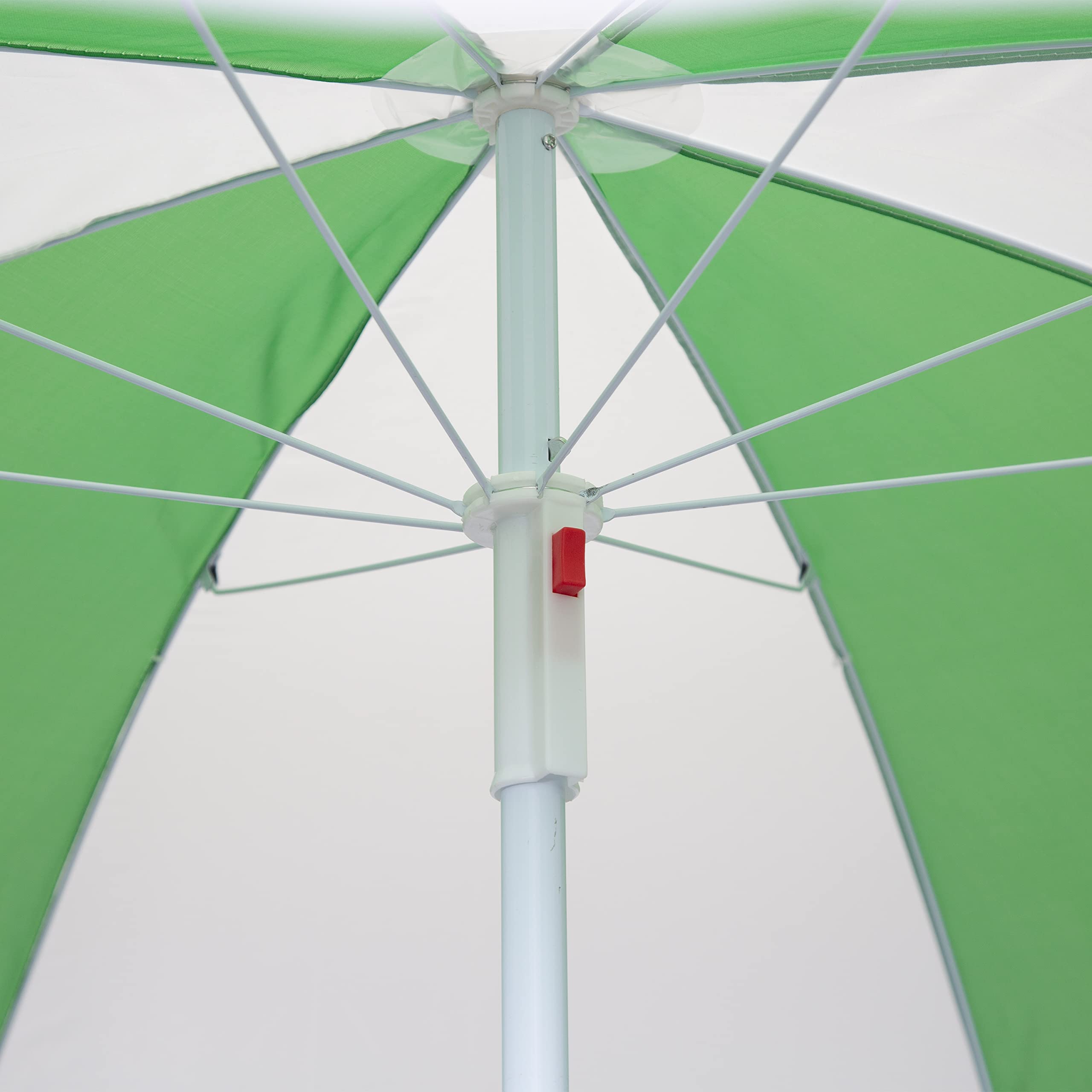 Stansport Picnic Table and Umbrella Combo - Green 33.5” x 25.5” x 25.75”