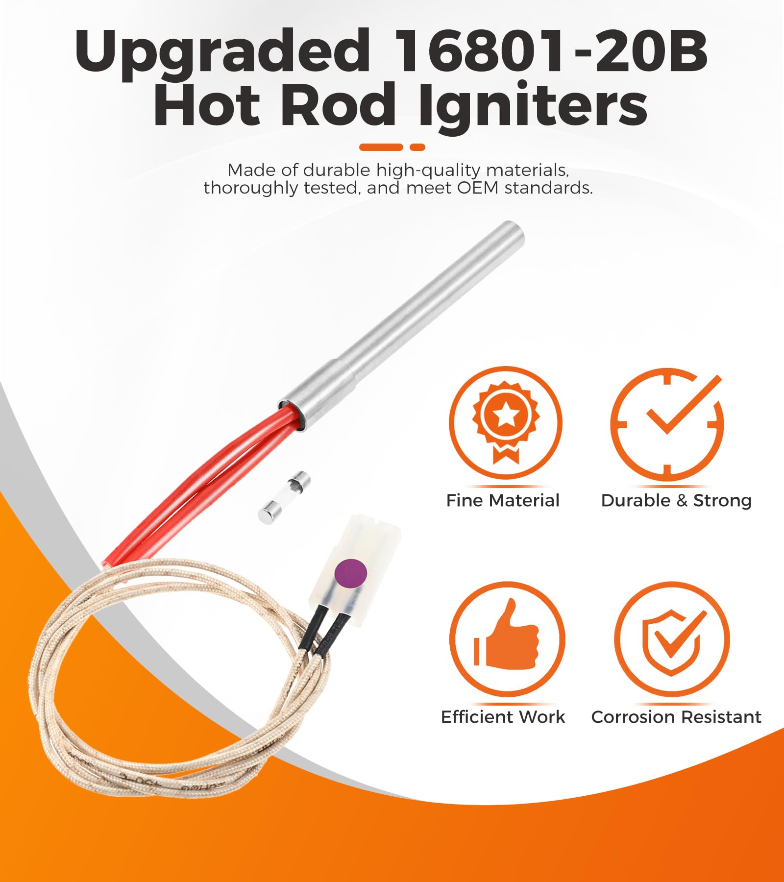 Amazon.com : Upgraded 16801-20B Hot Rod Igniter Kit – 200W 120V