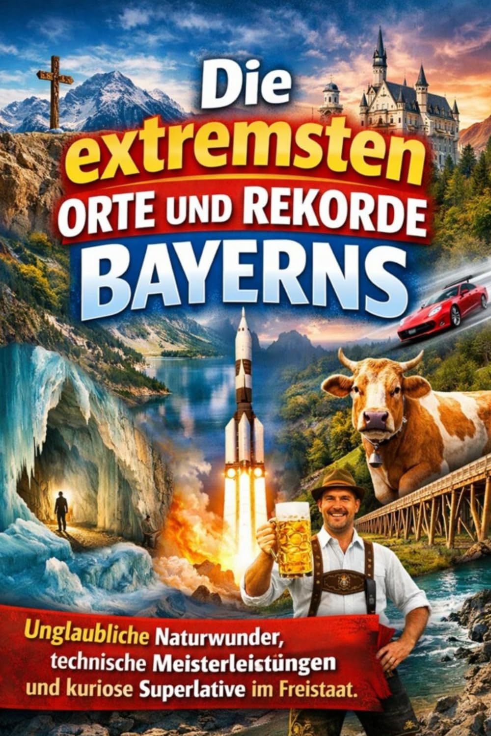 Die extremsten Orte und Rekorde Bayerns: Unglaubliche Naturwunder, technische Meisterleistungen und kuriose Superlative im Freistaat