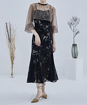 etoll.3wayシフォンボレロ&レースキャミドレス マーメイドワンピ 結婚式 楽天市場】3wayシフォンボレロ&レースキャミドレス ワンピース