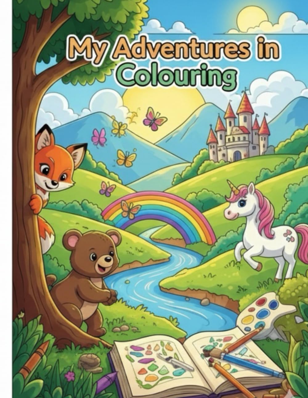 My Animal Adventure Colouring Book