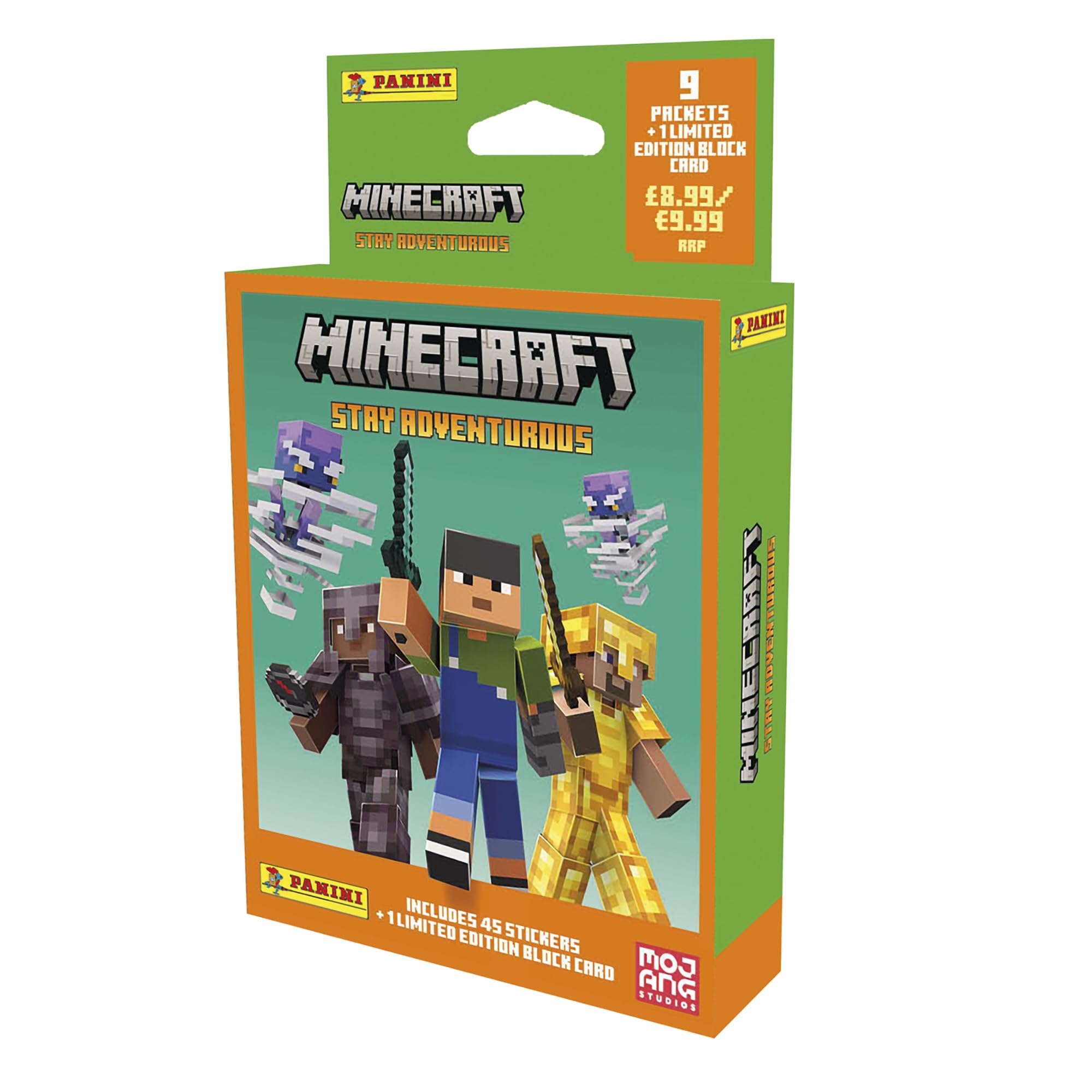 Minecraft Stay Adventurous Sticker Collection - Multiset