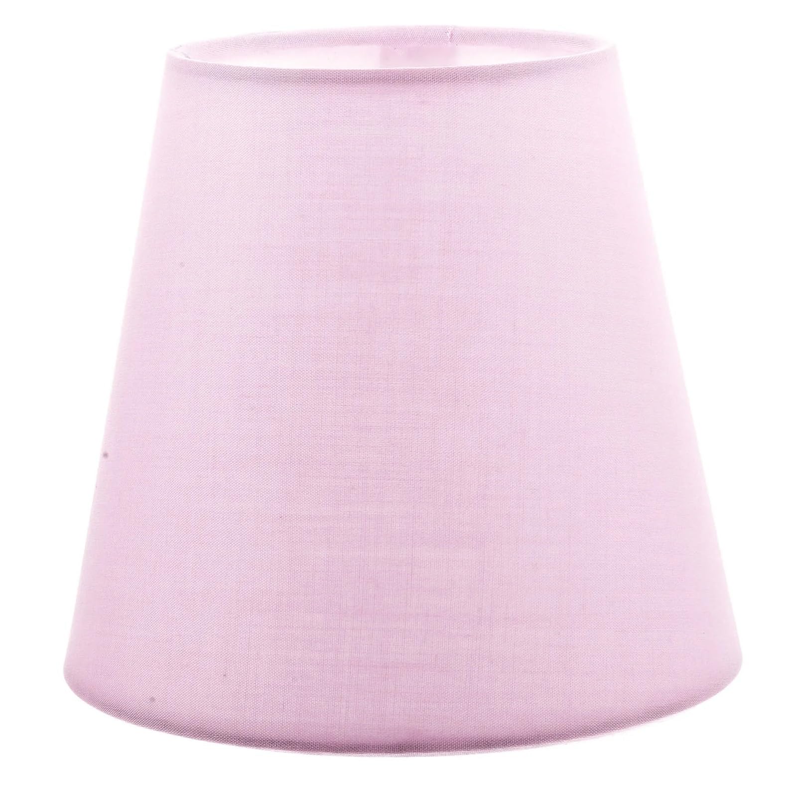 Luxemetals One Color Pink Clip On Lampshade For E14 Bulb