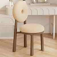 Amazon｜ドーナツ型のダイニングチェア、ミッドセンチュリーの