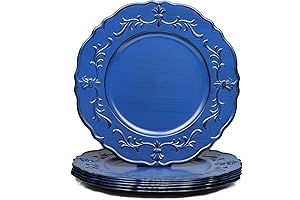 Antique Royal Blue Charger Plate