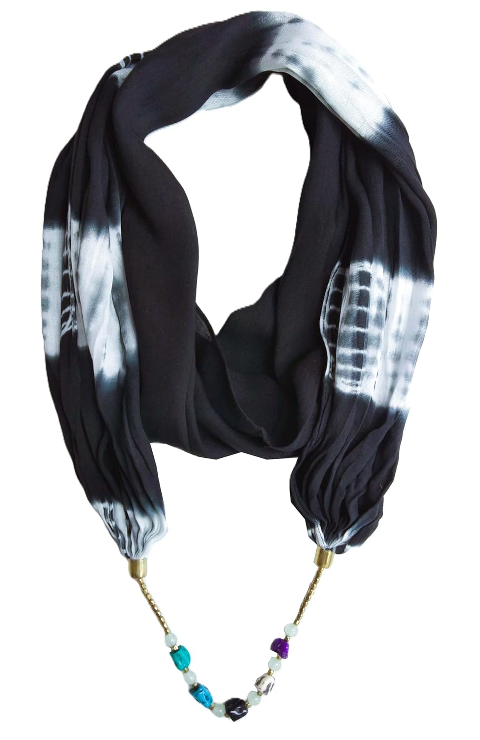 Handmade Viscose Scarf with Stylish...