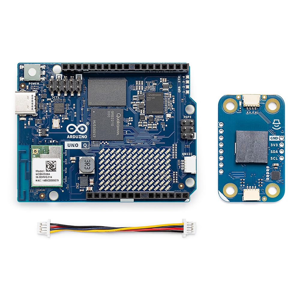 Arduino® UNO™ Q 4GB Modulino® Buzzer Bundle: Generazione di Suoni e Avvisi Acustici