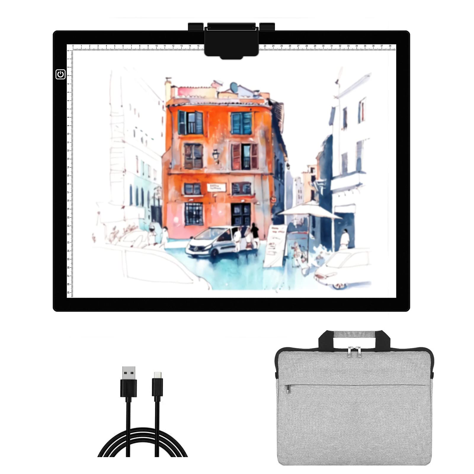 Buy A3 Light Box, iVAOOZE Portable LED Light Box Pad 6 Adjustable