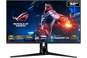 ROG Strix PG32UQD: Unparalleled Immersion for Gaming Enthusiasts