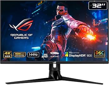 ASUS エイスース　ROGSwift PG32UQ 32インチ Amazon.com: ASUS ROG Swift PG32UQ 32” 4K HDR 144Hz DSC HDMI