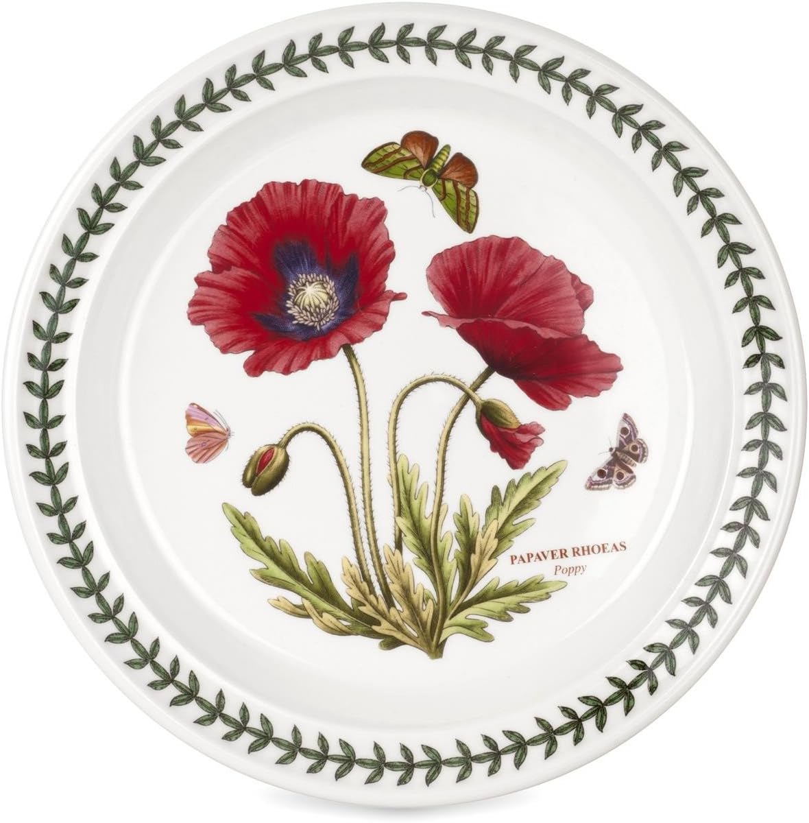 Portmeirion Botanic Garden Salad Plate, Poppy (576179)