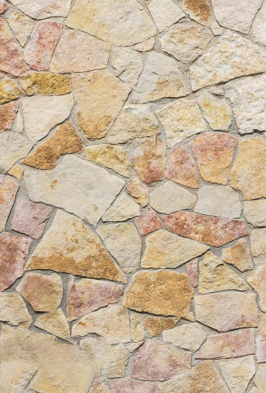 Beige Brown Stones Rock Wall Texture 4x6 Outdoor Area Rug for Garden Backyard Balcony Patio Camping Deck Pool Decor Floor Mat No Slip Machine Washable Waterproof Thin Indoor Outside Carpet